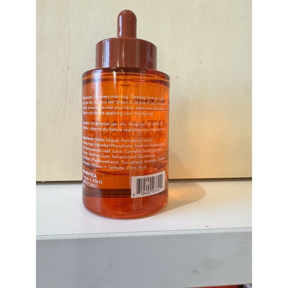 Elementica Vitamin C + Hyaluronic Advanced Brightening Face Serum 1.5 fl oz 44mL - Picture 2 of 2